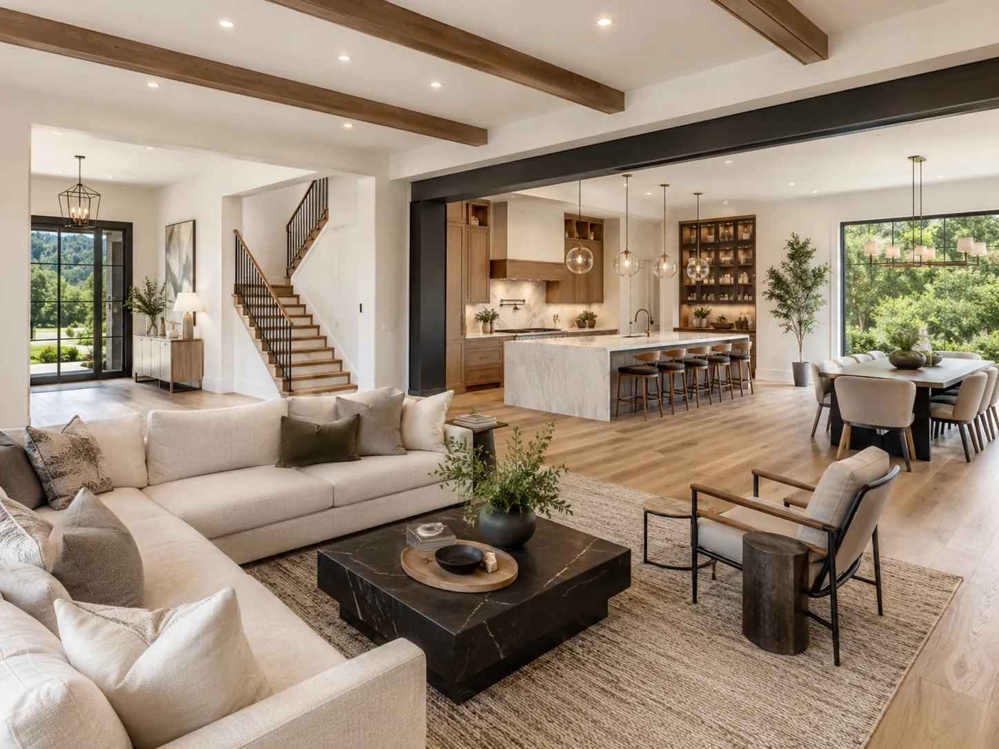 Renovation work underway in a New Jersey home